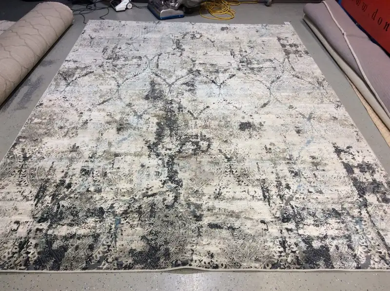 Viscose rug after cleaning
